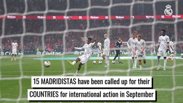The Real Madrid players who will play for their national teams